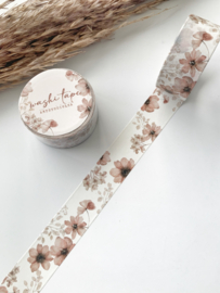 Washi tape Studio Lea - Autumn floral red flower