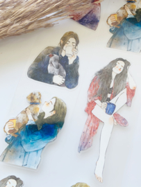 pre-cut Pet tape SAMPLE  DING.DING 38A