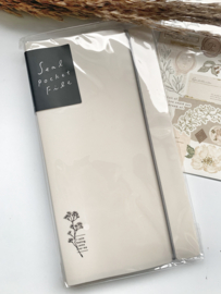 Seal Pocket File Ecru