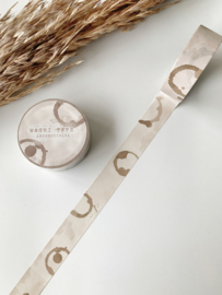 Washi tape Studio Lea - Coffee stains smal
