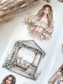 Wild meadow / Cozy spring time  Sample  2.5 meter