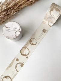 Washi tape Studio Lea -   Coffee stains breed