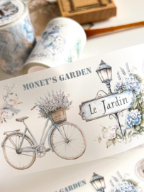 Ma.Journaling  Monet' Garden   Pet sample