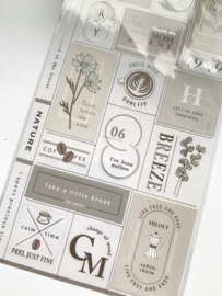 Mindwave Sticker Logo Mark Coffee