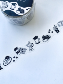 Mindwave Masking tape Black/With Cafe