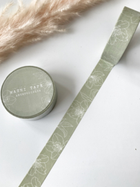 Washi tape Studio Lea - Blossom Green