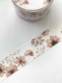 Washi tape Studio Lea - Autumn floral red flower