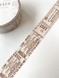 Washitape Vintage Ticket - Studio Art by Lea