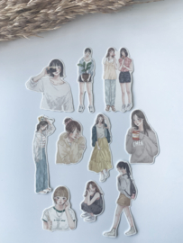 Mindwave Amie stickerpakketje Comic Girl