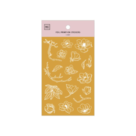 Gold Foil Blossom no. 04