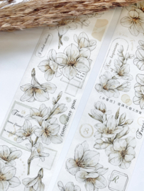 Sample White Frecia PAPER tape