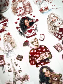 Ma.Journaling   Valentine Red  3D Pet sample