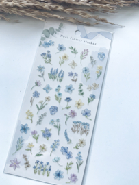 Mindwave Sticker Neat Flower sticker BLAUW