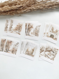 Studio by Lea - sticker pakketje  Autumn home  Polaroid