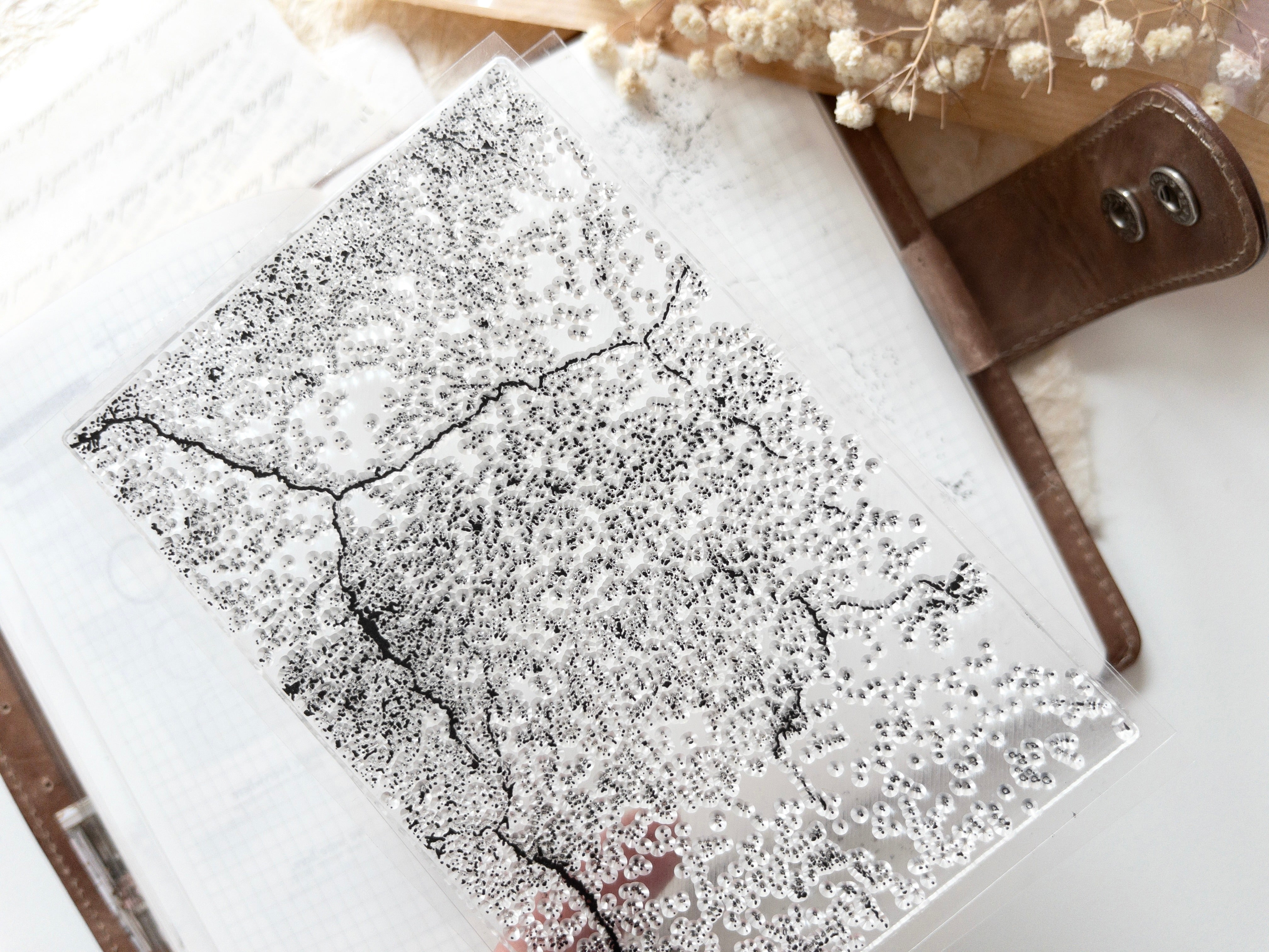 Crea with Gaby - Clear stamp - Grunge background