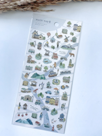 Mindwave Sticker Machi map 4