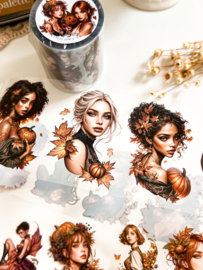 Ma.Journaling  Pumpkin Spice Queen 3D Pet sample