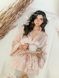 Self care aesthetic and Pintrest Pink Vibe  Sample  2.5 meter