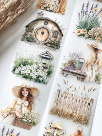 3 Color / Home cottage Sample  2.5 meter