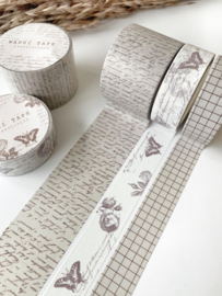 Vintage Butterfly and Rose - Studio Art by Lea