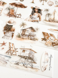 Ma.Journaling  Summer on the  beach    Pet sample