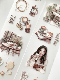 Studio By Lea -  Coffee Lover PET Tape Hele Rol