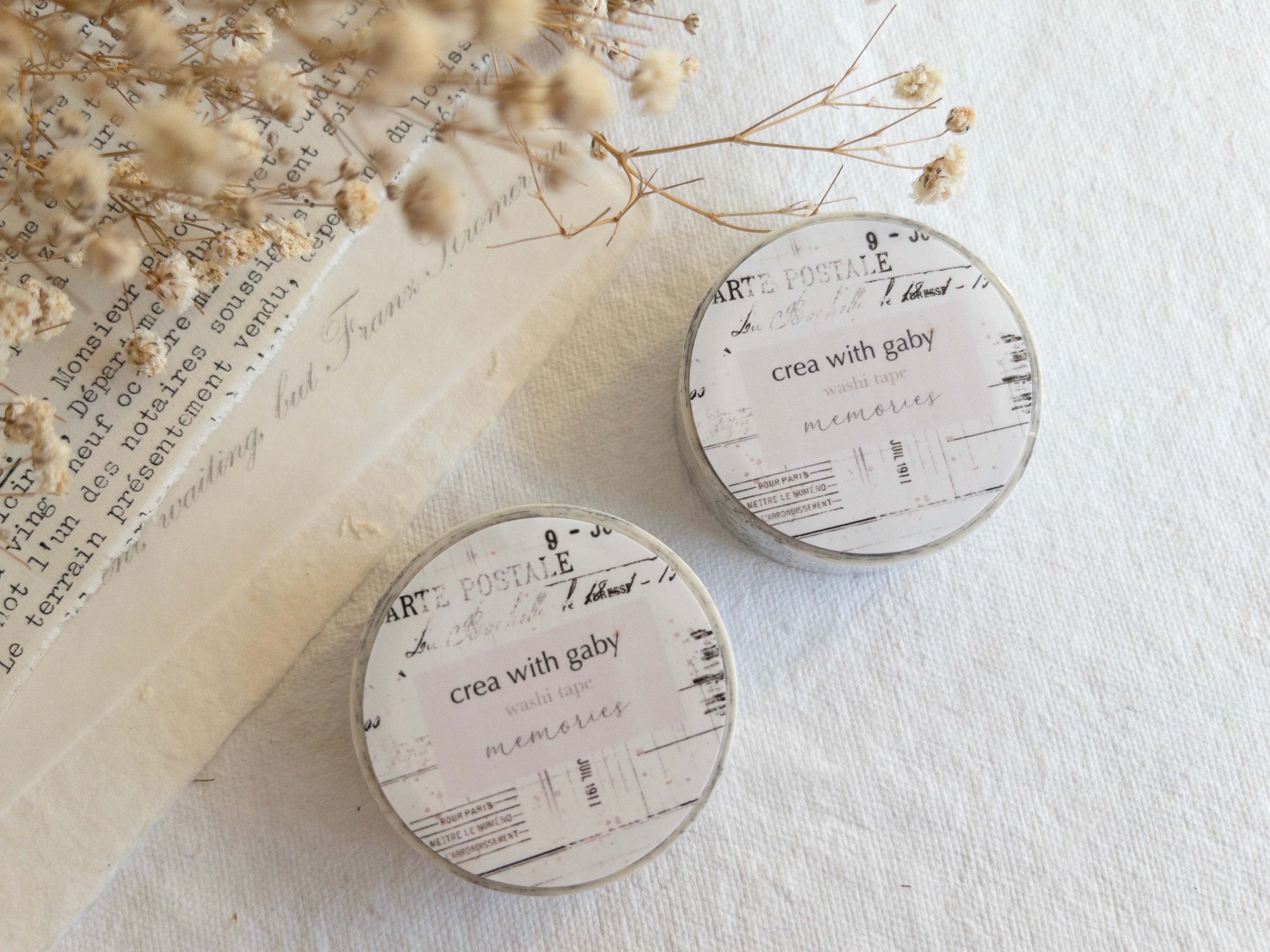 Crea with Gaby - Washi tape- Memories   15mm