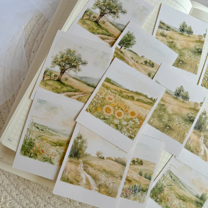 Studio by Lea - sticker pakketje  Summer Meadow Polaroid