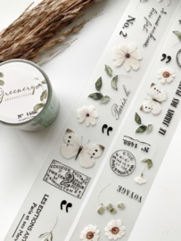 Studio By Lea- Greenery  Pet tape Sample
