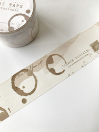Washi tape Studio Lea -   Coffee stains breed