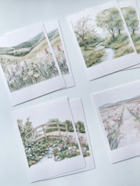 Studio by Lea - sticker pakketje  Spring Blossom Polaroid