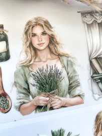 Wild flower / Apothecary / Field of  dream cottage  Sample 2.5 meter