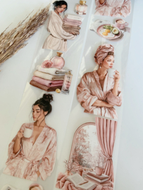 Self care aesthetic and Pintrest Pink Vibe  Sample  2.5 meter