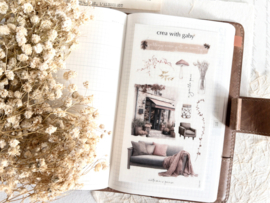 Crea wiht Gaby - Deco sticker - Autumn's pause  no 5