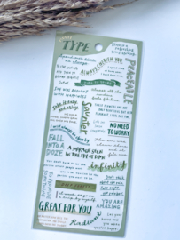 Mindwave Sticker Multi Type GROEN