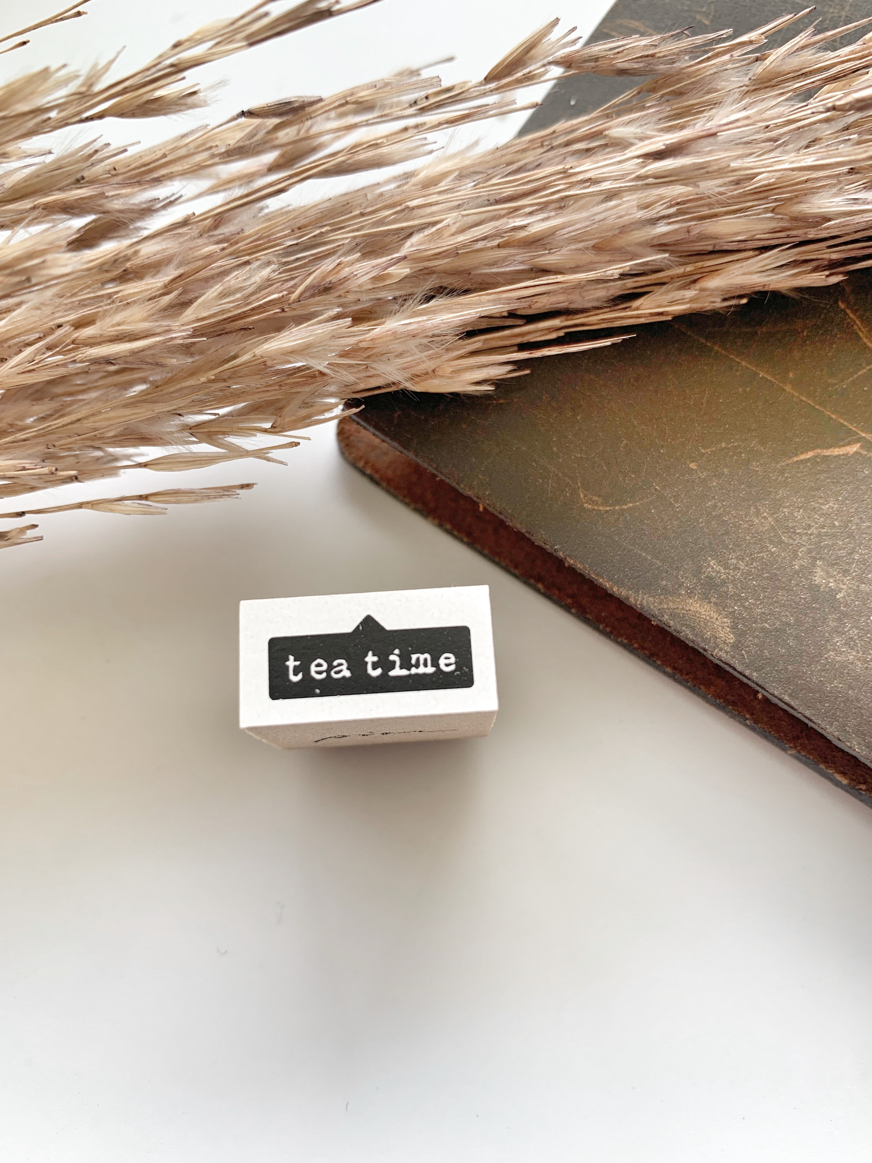 Pion stempel Tea time