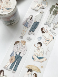Kiss-cut Pet tape ROL  Soulmates  Katkreates