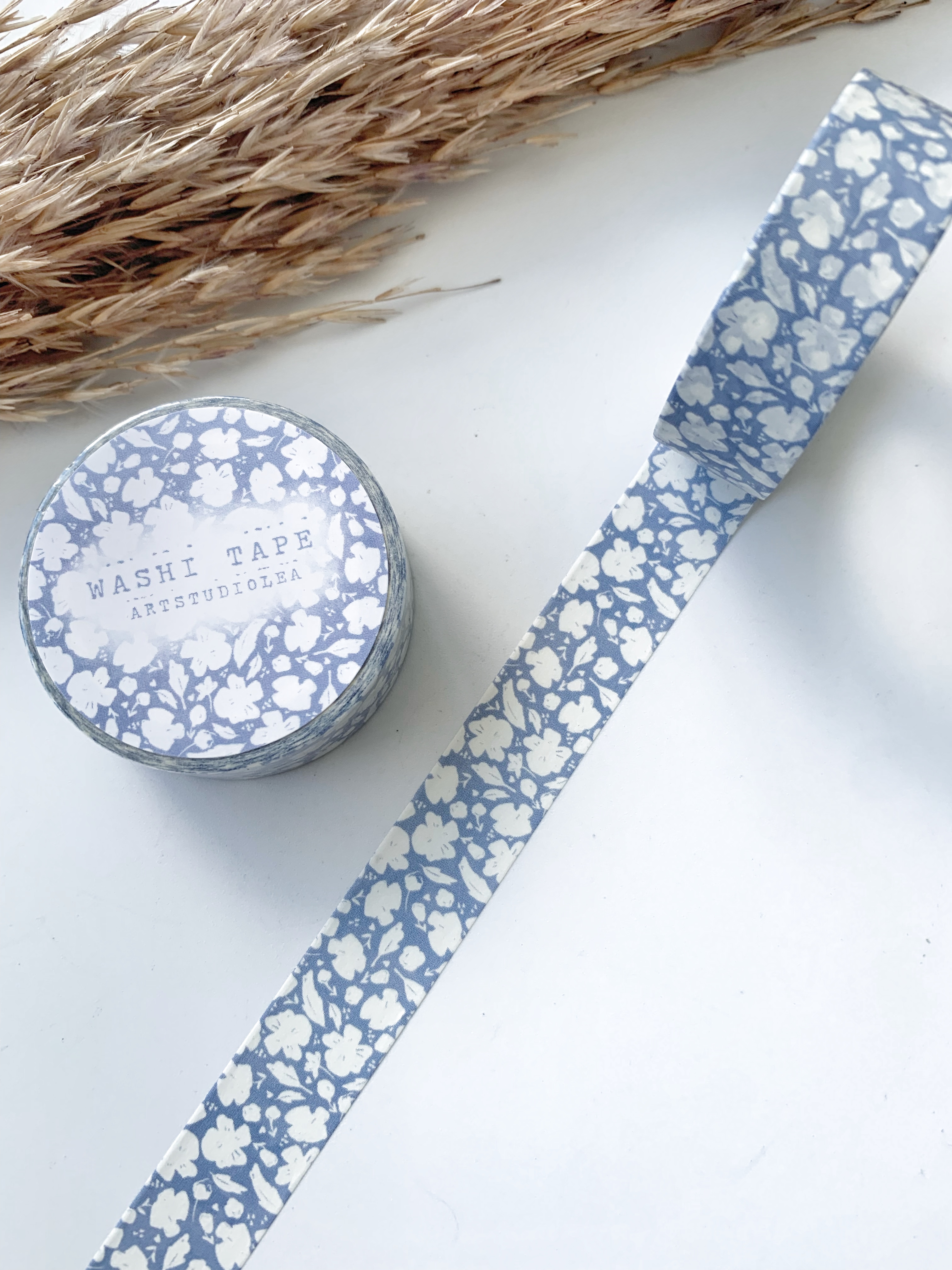 Washi tape Studio Lea - Flower blue