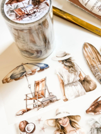 Ma.Journaling  Summer on the  beach    Pet sample