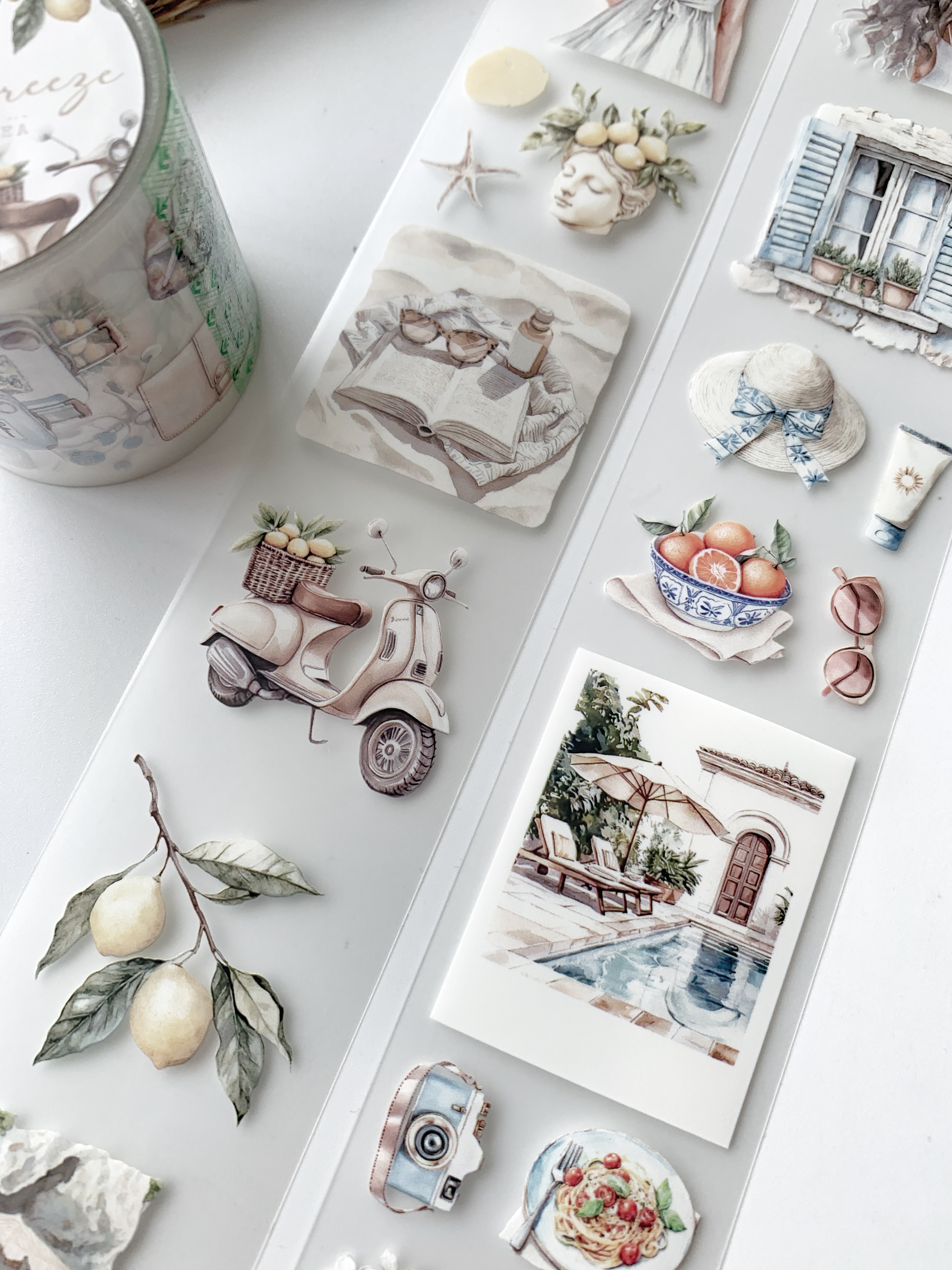 Studio by Lea - Summer breeze - PET Tape  Hele Rol