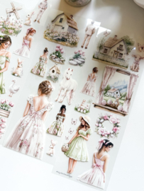 Ma.Journaling  Easter Cottage  3D Pet sample