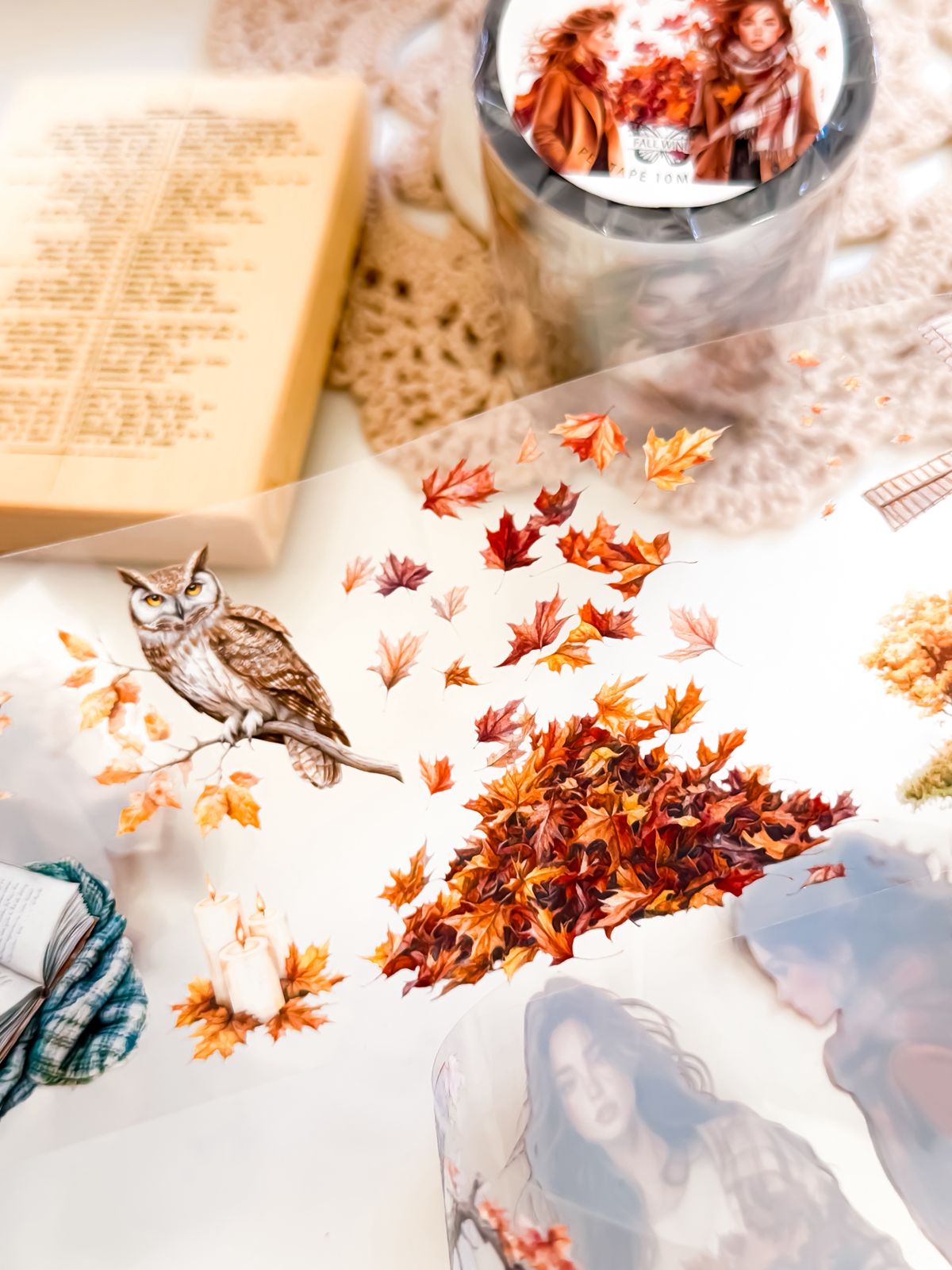 Ma.Journaling  Fall Wind 3D Pet sample