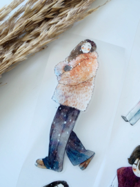 pre-cut Pet tape SAMPLE  DING.DING 43 B