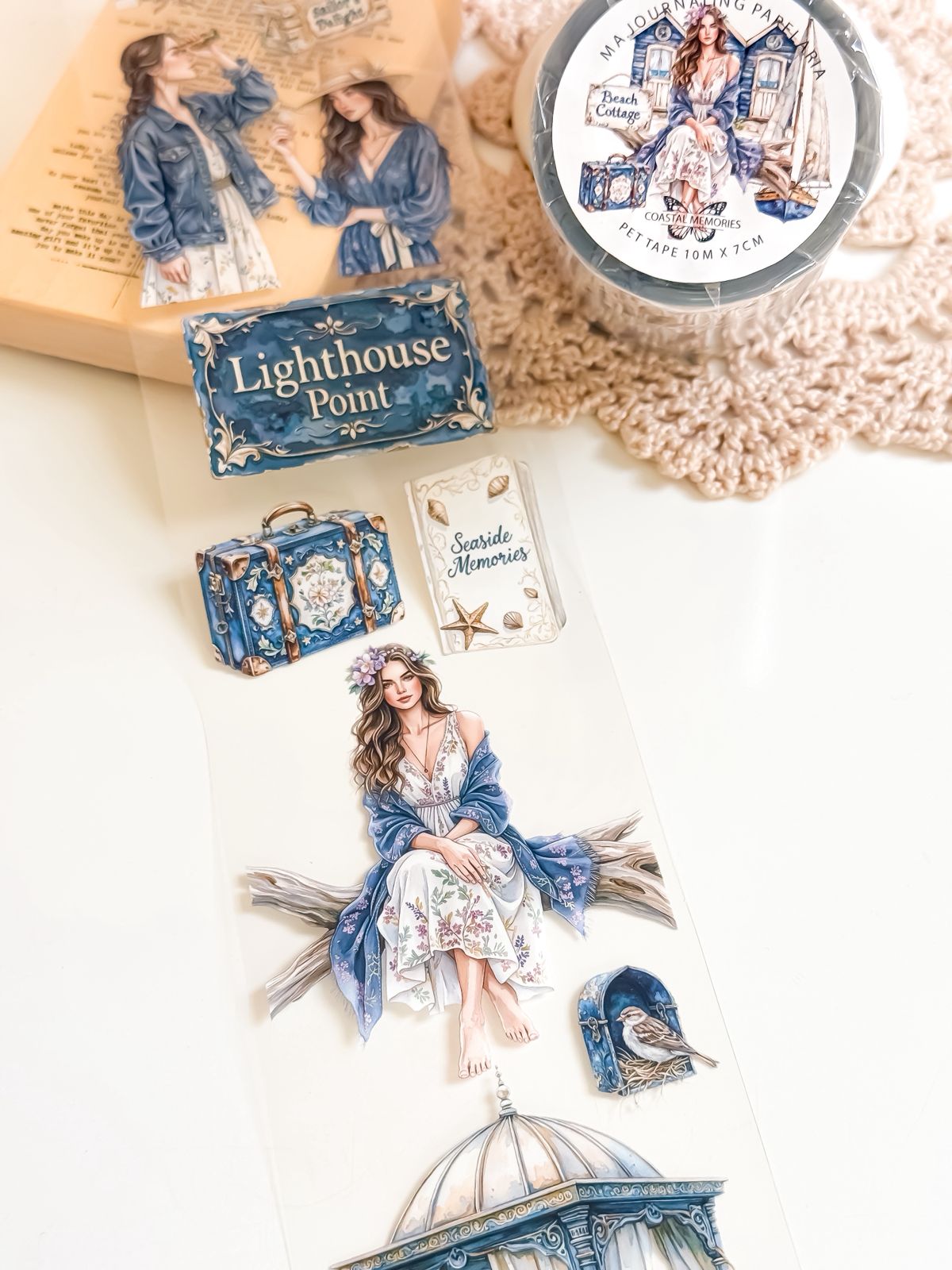 Ma.Journaling  Coastal Village 3D Pet sample