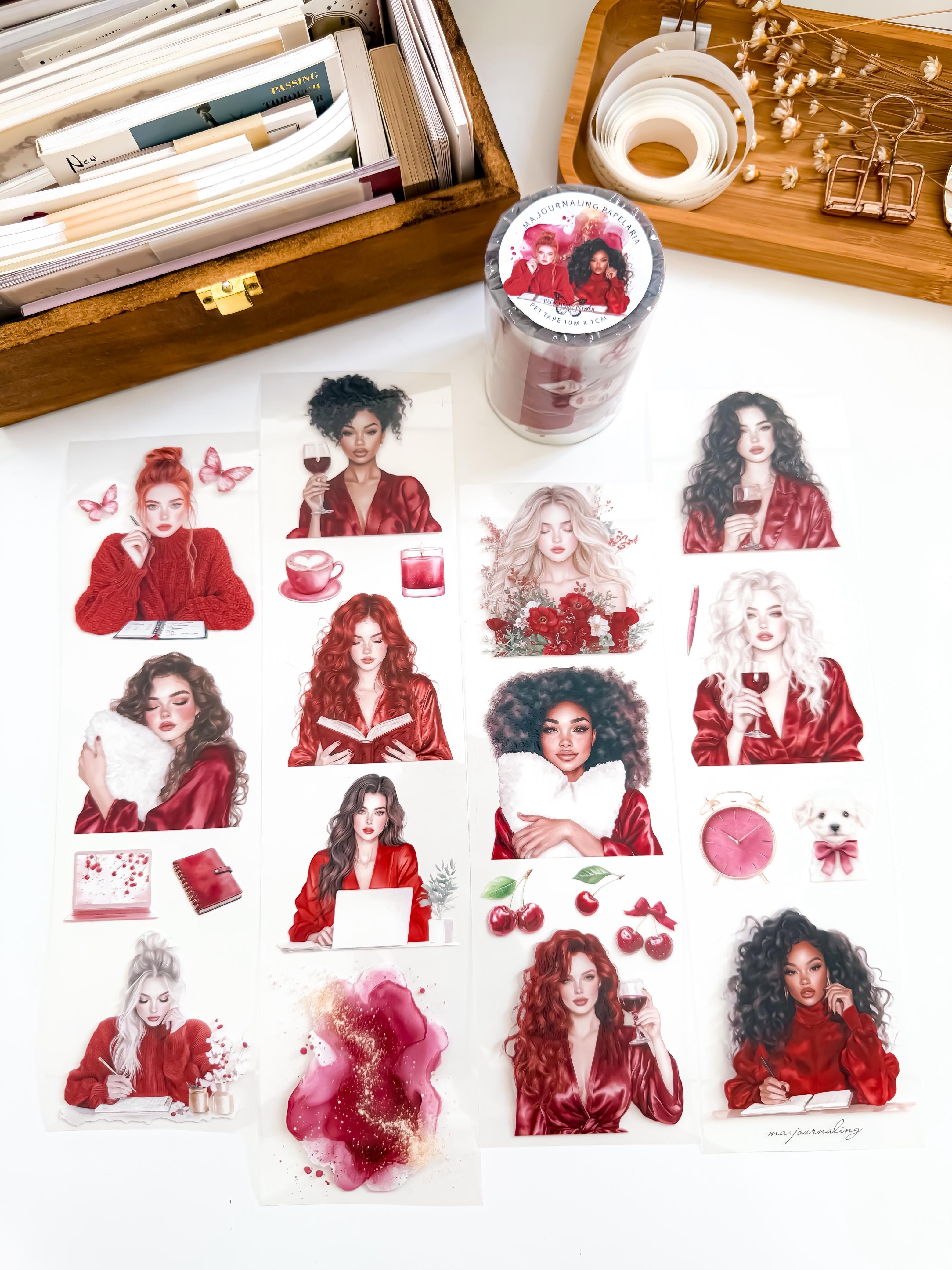 Ma.Journaling  Red Cherry Power 3D Pet sample