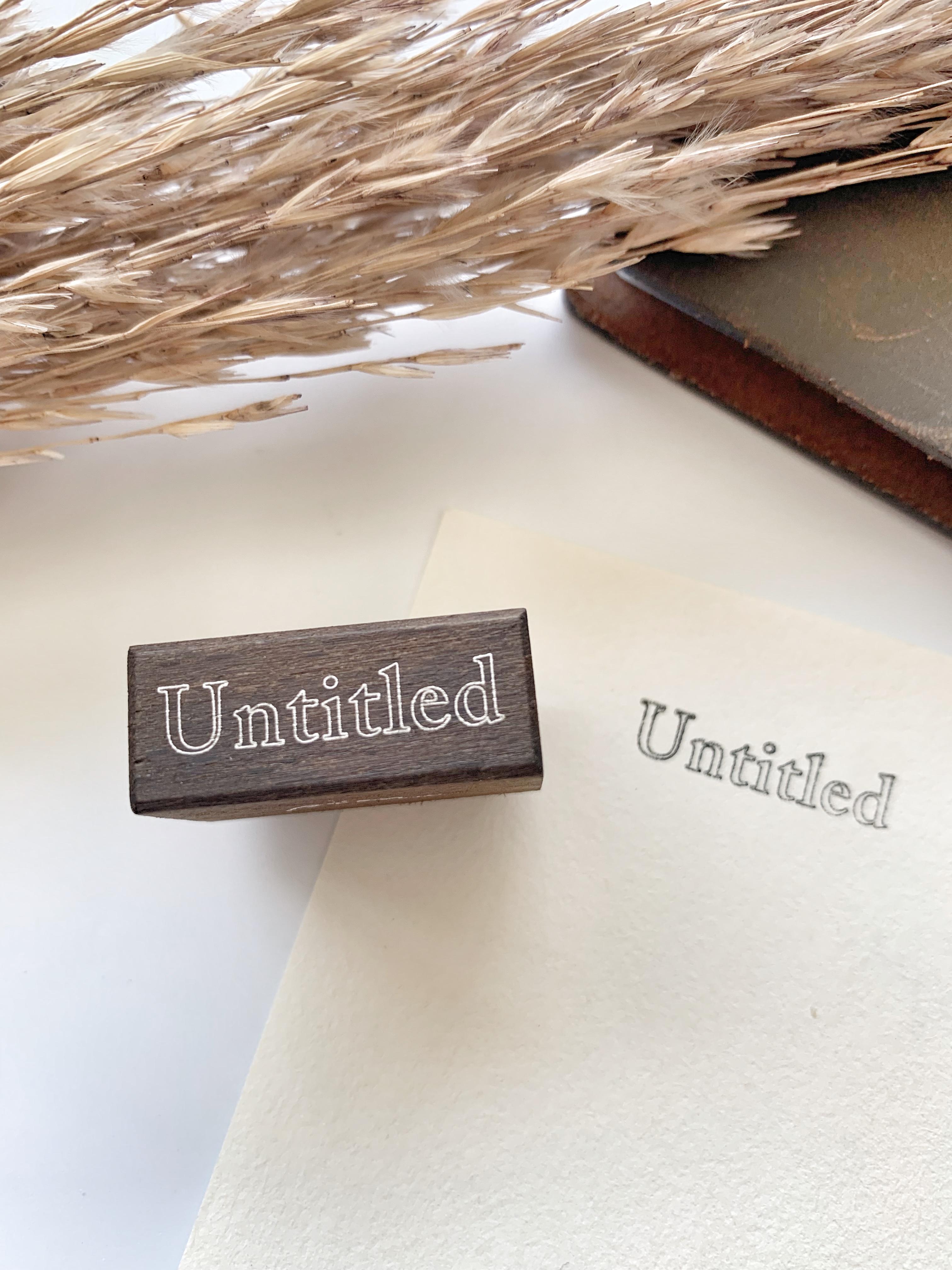 Pion stempel Untitled