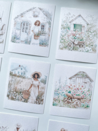 Studio by Lea - sticker pakketje  Colorful Spring Polaroid