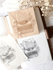 Crea with Gaby - Stempel - Typewriter