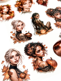 Ma.Journaling  Pumpkin Spice Queen 3D Pet sample
