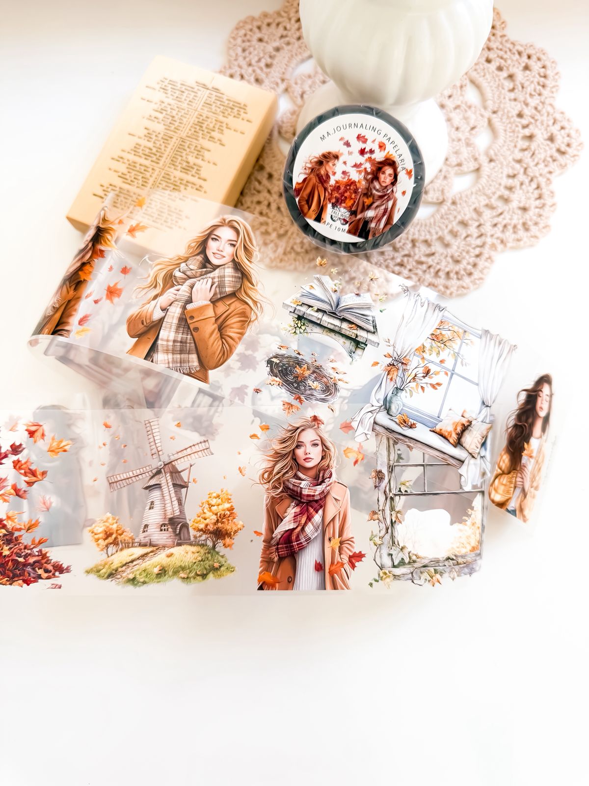 Ma.Journaling  Fall Wind 3D Pet sample